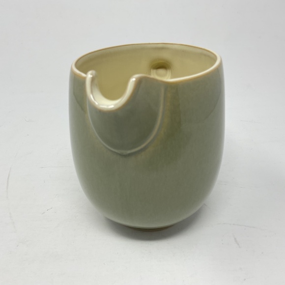 Denby Fire (retired) Stoneware Sage Gravy Boat Jug - Picture 2 of 8